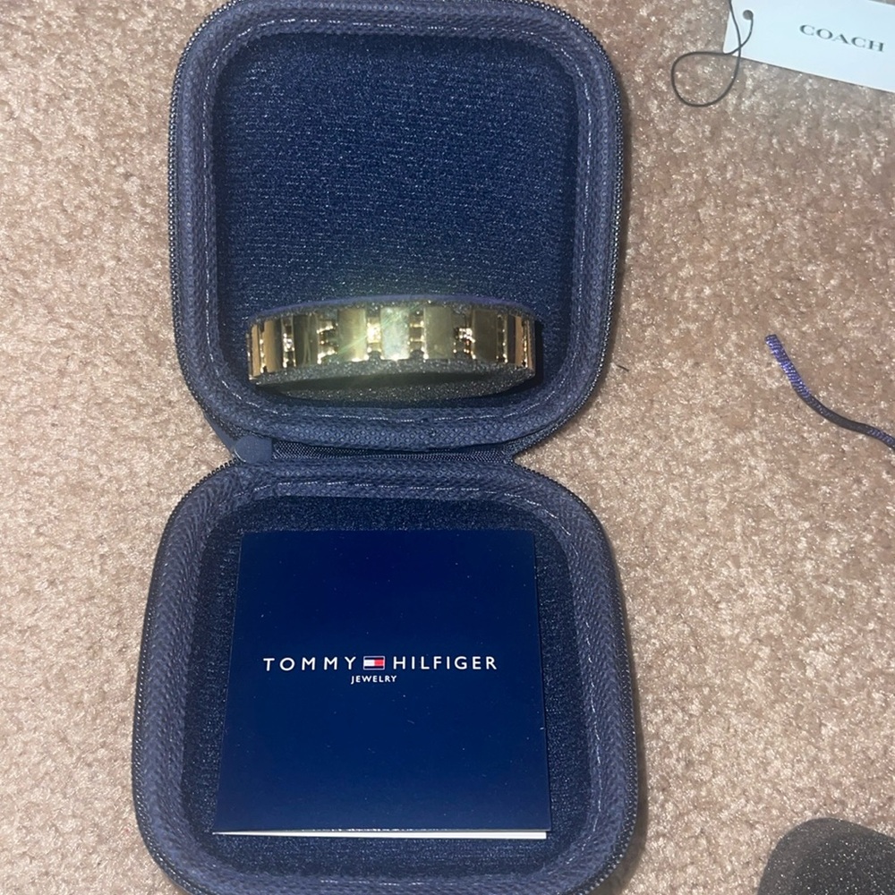 Tommy Hilfiger studded Bracelet. Brand New, Never Worn, comes with the box.